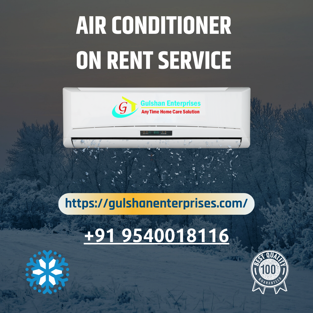 Window and Split AC on Rent Service - Gulshanenterprises.com